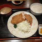 Yama ki - 極上ロースかつ定食1,300円