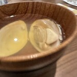 寿し 遠藤 - 白貝お吸い物