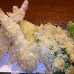 だんや 甲府店 - サクサクで、衣も厚くなくて良かった。塩で頂きました