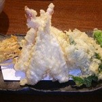 だんや 甲府店 - 天ぷら盛り合わせ　790円
