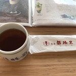 茶寮都路里 - 初めに出していただけるお茶