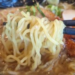 Sakai - まぐろラーメン　細ちぢれ麺