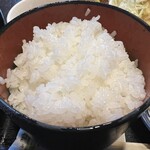 なぎさ亭 - 白ごはんです