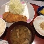 Katsudokoro Hanatarou - ロースかつランチ