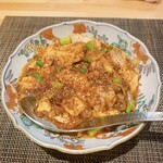 天満天神飯店 - 白子入り麻婆豆腐