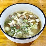ラーメン工房 幸福亭 - 茸つけ麺柚子塩　¥700
