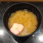 網元 伊豆 - 味噌汁。