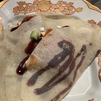 中華割烹 わらじん - 包まれたアヒルさん