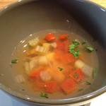 ステッサ - ランチ  スープ  ミネストローネ