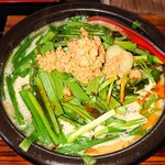 ニラなんばんらーめん 香麺 - ニラそば 味噌 (ﾐﾆﾗｲｽ付)