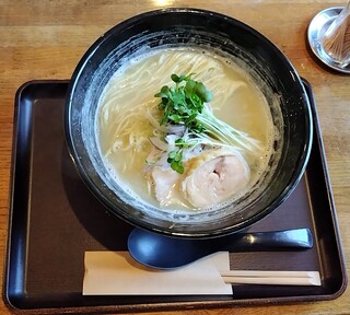 Soup labo - 鶏塩ラーメン(大) ふつう