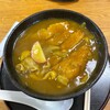 角忠 - 料理写真:カツカレーきしめん650円