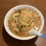 オーダー式食べ放題 本格中華 福家  横須賀中央 - 中華味噌麺。麺大盛。