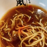 麺屋 夢風 - 　　最後に少し味変を