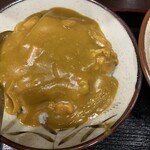 Soba Yoshi - カレー丼、近影