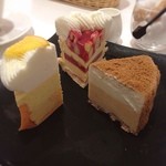 グラッシェル 表参道店 - アントルメグラッセ３種盛り