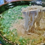 博多ラーメン かっぱ亭 - 博多麺（細麺）①