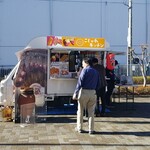 キッチン ブルー グローブ - 今日のキッチンカーは、ごじゃれキッチン (おまけ)