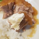 キッチン ブルー グローブ - それをポシェの上へ