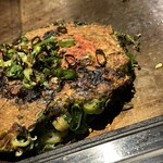 お好み焼き いしり - 牛すじネギ焼き