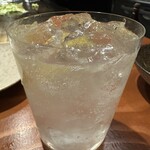 お好み焼き いしり - レモンサワー