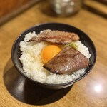 Oyabin - しんしん＋友三角＋卵黄 オンザライス