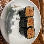 鮨 美菜月 - 卵かけご飯風巻き