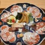 鮨 美菜月 - ミルガイ　ブリ　シメサバ