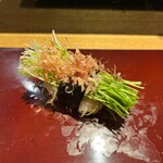 築地 男前鮓 - 芽ねぎ