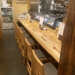 居酒屋 ろぼう - カウンターございます。