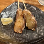 焼鳥 鶏 田村 - そり　ももの部分に近い希少部位