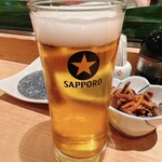 Yasubee - 最初は生ビール
