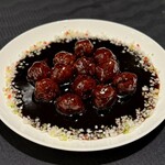 Sutsunresutoranchin - 黒酢古老肉
                        ・黒酢スブタ スーツァンスタイル