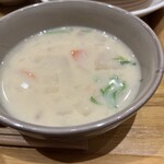 musi-vege+ - 豆乳スープは　思ったより　美味‼️