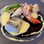 230991718 - 鮮魚とオマール海老