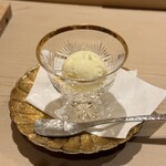 赤坂 鮨 ふくなが - 柚子シャーベット