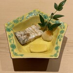 赤坂 鮨 ふくなが - タチウオの白焼き