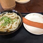 山内うどん店 - 大¥400、かまぼこ¥150