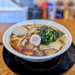 新潟長岡らーめん みずさわ  - 料理写真:生姜醤油ラーメン味玉