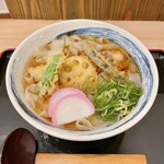 きしめん・味噌煮込み ふじ乃 - 温かいきしめん　ちくわ天　（麺大盛り）