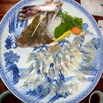 炉端割烹 ひなせ - コチの刺身