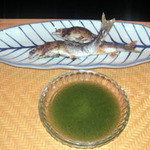 建仁寺 祇園 丸山 - 鮎の塩焼き