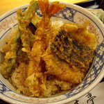 あげたての味 天亭 - optio A30で撮影。季節の天丼。