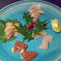 吹上庵 北新地 - 地鶏の刺身