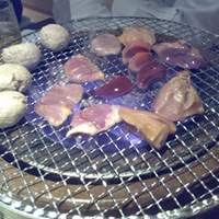 吹上庵 北新地 - 地鶏の七輪焼き