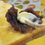 コメダ珈琲店 - 料理写真:トーストのアップ