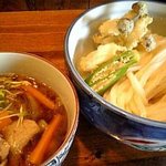 東京うどん 一将 - 糧もりうどん/’09～’10バージョンきのこ付き