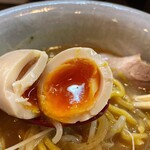 麺屋大河 - 味噌ラーメン+味玉トッピング