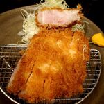 Tonkatsu Hisago - 上ロース定食　近影