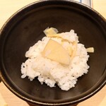 温石 - お替り 筍ご飯